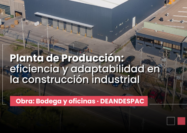 Planta de Producción: eficiencia y adaptabilidad en la construcción industrial.